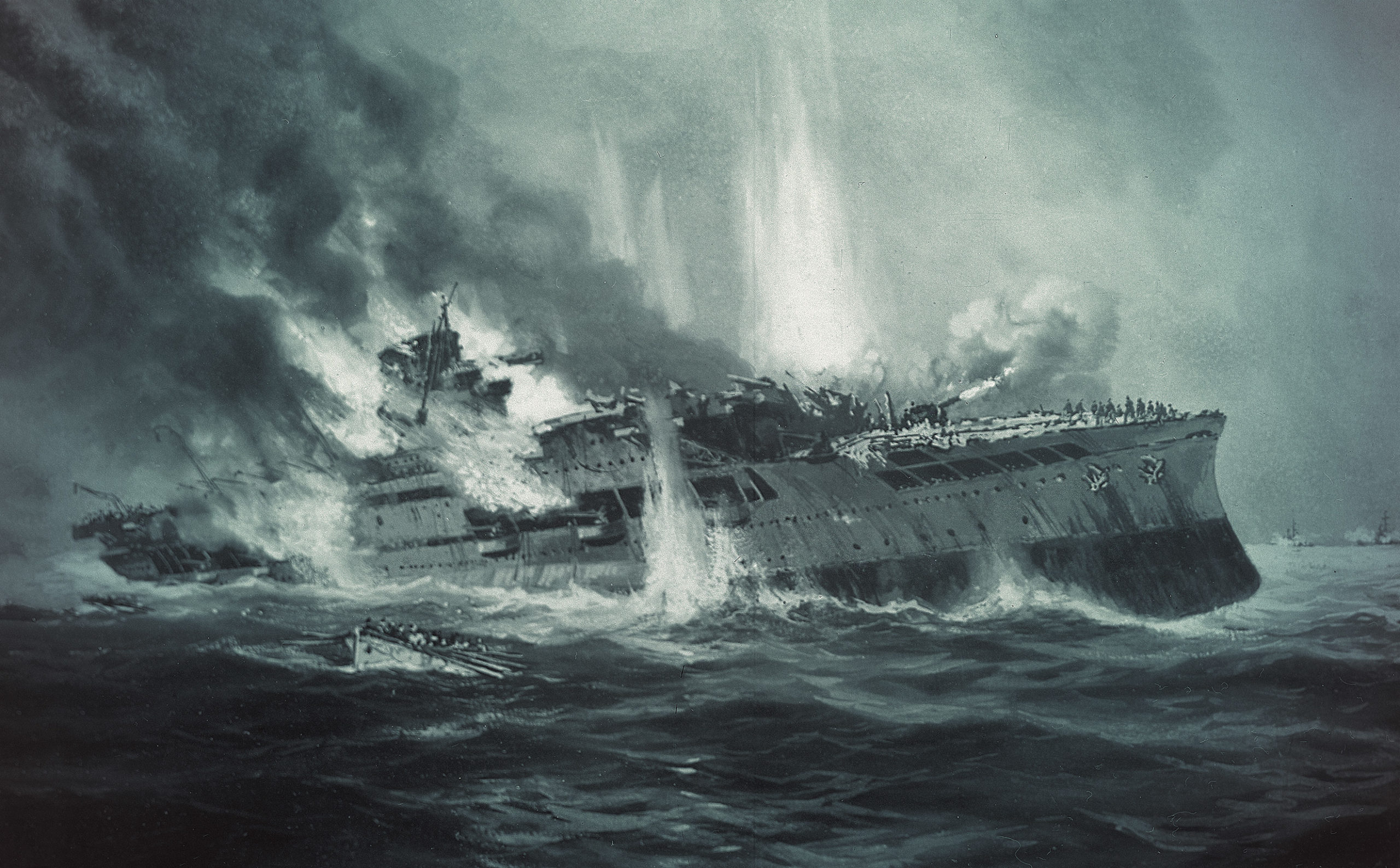 hms-glorious-sinking