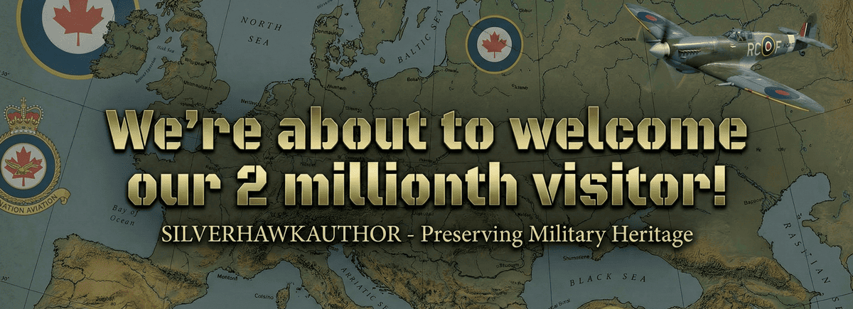 Silverhawk Author - Welcome our 2 millionth visitor! Preserving Military Heritage