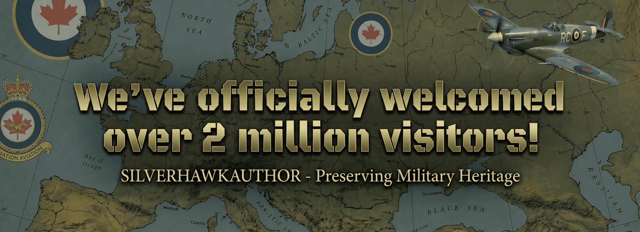 Silverhawk Author - Welcome our 2 millionth visitor! Preserving Military Heritage